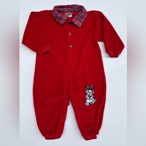 Vintage 101 Dalmatian Romper - Size 18m